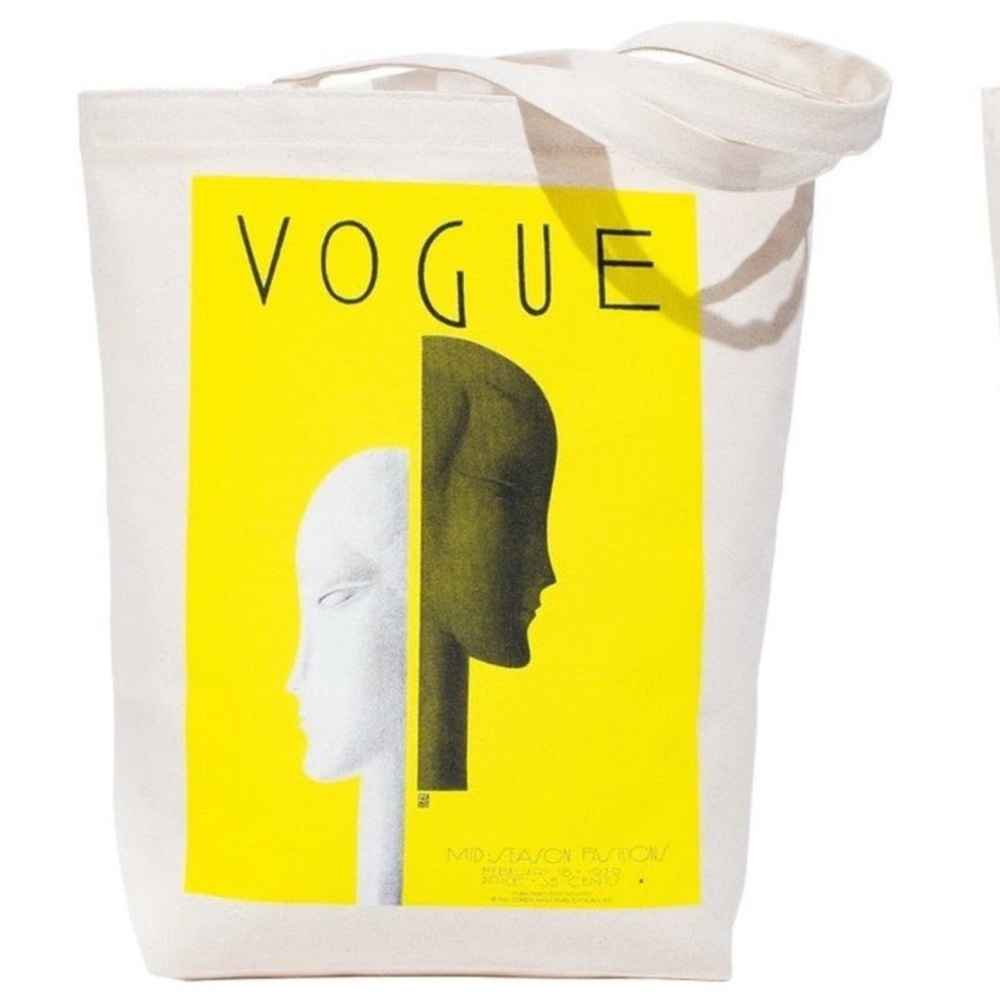 Vogue Canvas Tote Bag NWOT